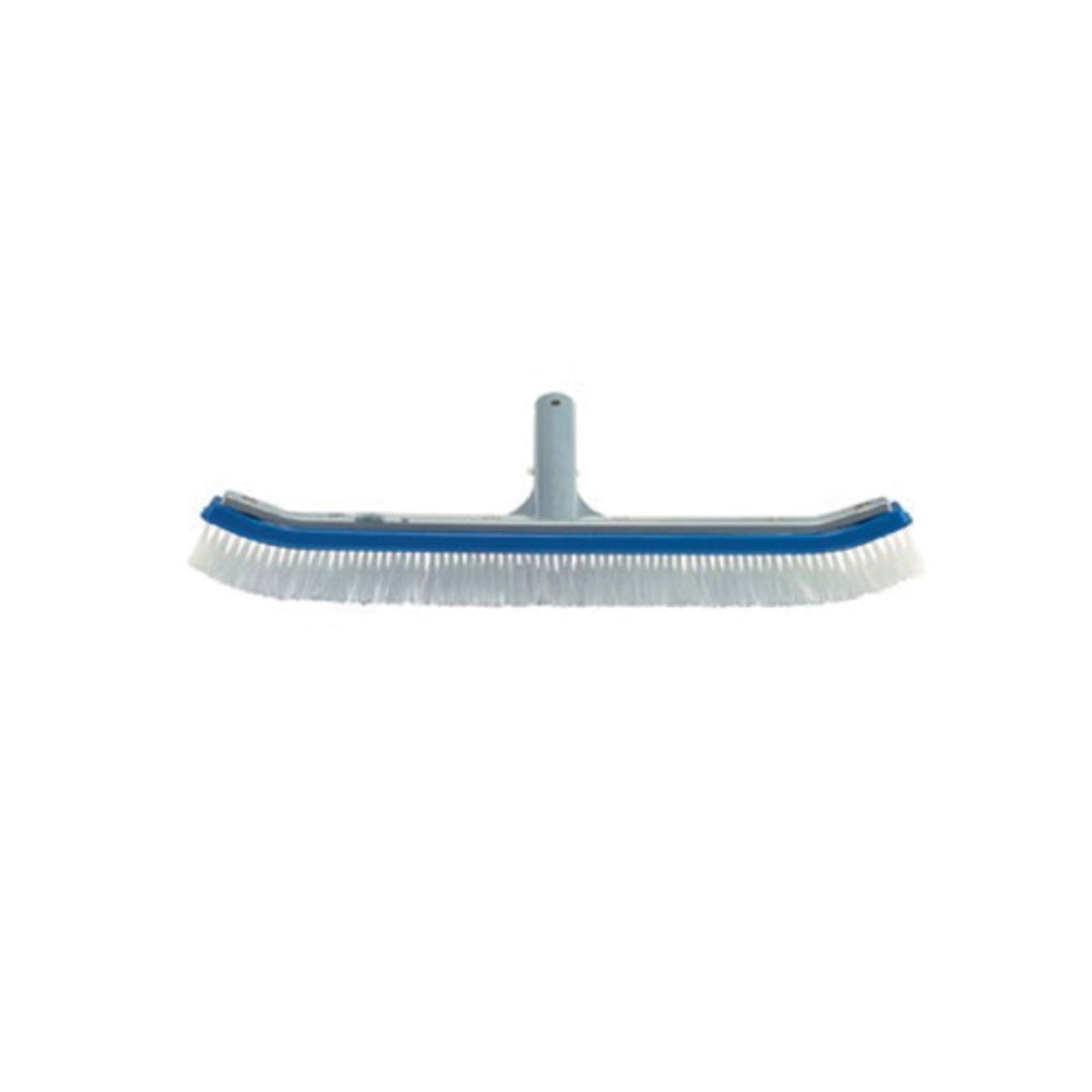 Wall Brush | Ocean Blue | Curved Wall Brush 18 Inch Aluminum Back | Heavy Duty Cleaning | Pool Maintenance