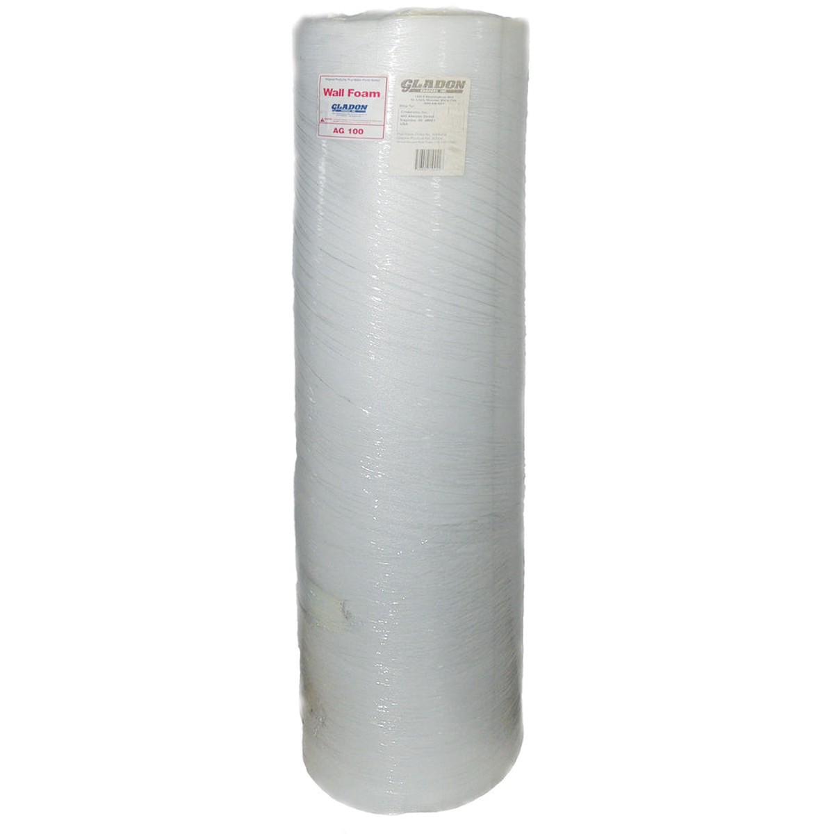 Wall Foam | Gladon | AG100 | 0.125 Inch Thick | 48 Inch Wide x 100 Ft Long