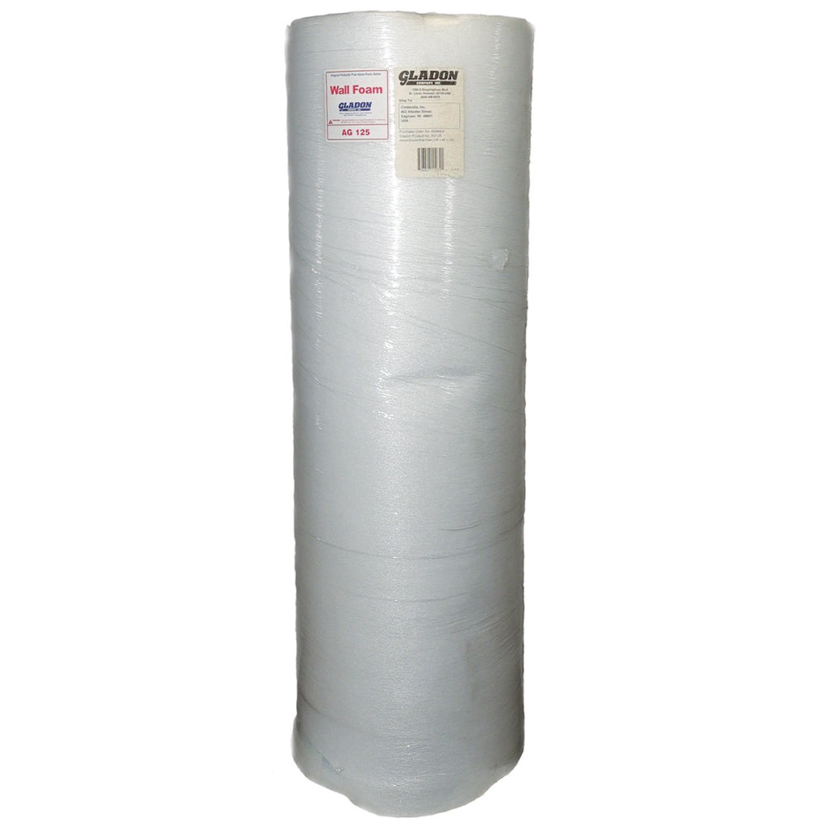 Waveless Wall Foam 1/8in x 48in x 125ft Heavy-Duty Replacement Part | Gladon | AG125