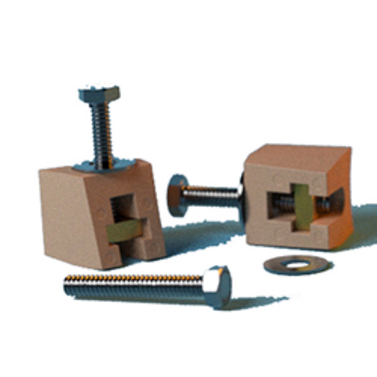 Wedge Assembly | Perma-Cast | PS-4019-P | Heavy-Duty Connector | Cycolac