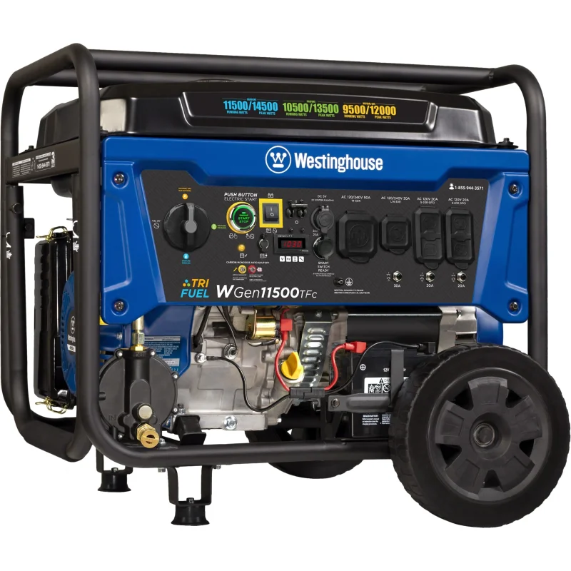 Westinghouse 11,500 Watt Generator – TriFuel (wGEN11500TFc)