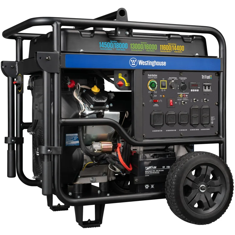 Westinghouse 14,500 Watt Generator – TriFuel (wGEN14500TFc)