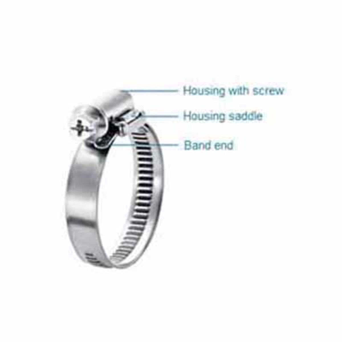 Worm Drive Clamp | MUR20 | 177 Series | (301 Stainless, Heavy Duty Seal)